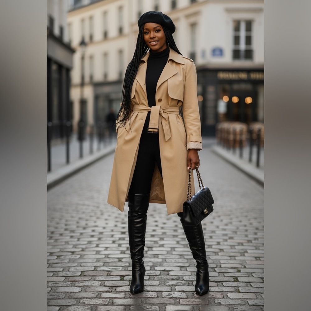 TESORI vintage trenchcoat